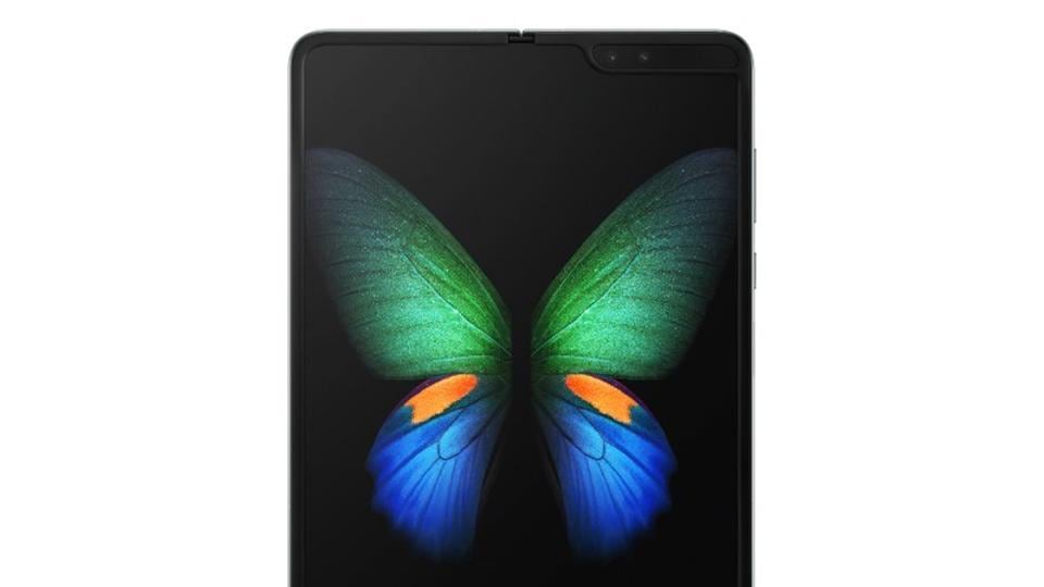 Samsung's new Galaxy Fold smart phone features the world's first 7.3-inch Infinity Flex Display
