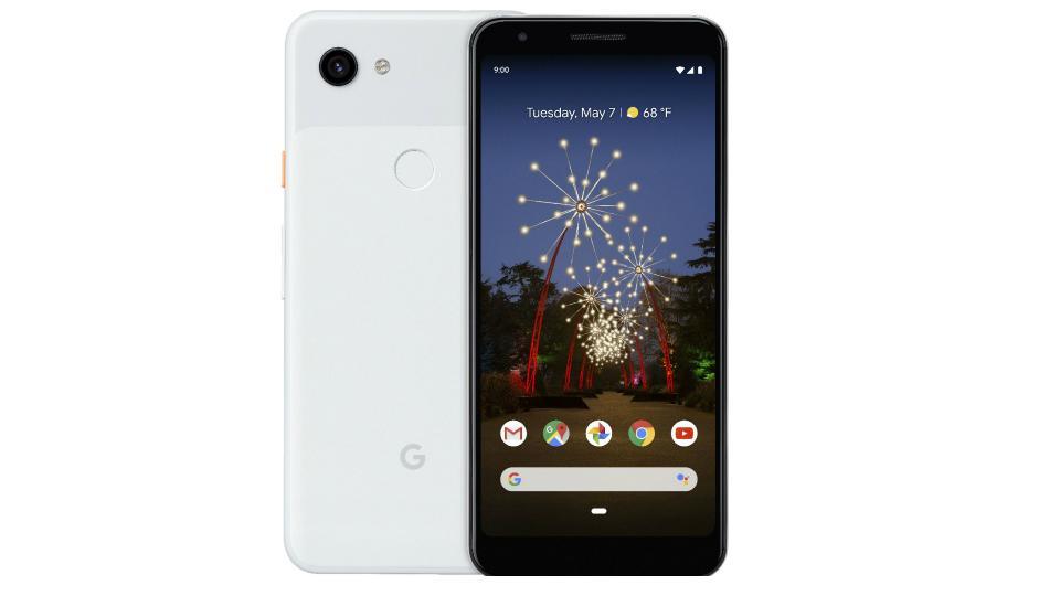 Google Pixel 3a in ‘not so purple’ colour.