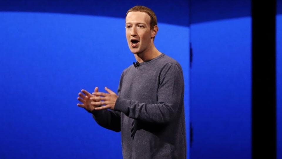 Facebook CEO Mark Zuckerberg makes his keynote speech during Facebook Inc's annual F8 developers conference in San Jose, California, U.S., April 30, 2019. REUTERS/Stephen Lam