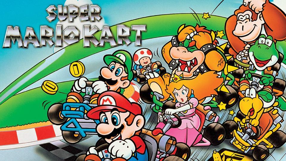 Super Mario Kart launched in 1992.