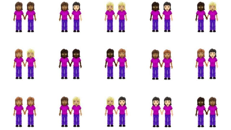 Gender neutral emojis introduced in Emoji 12.0.