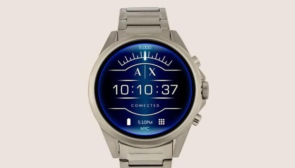 armani smartwatch features