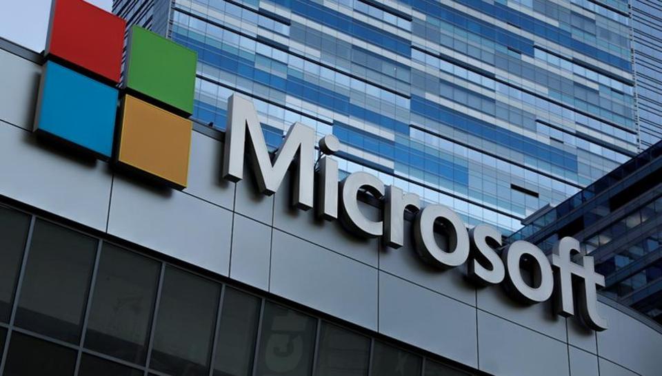 Microsoft shared results of fourth-quarter revenue and profit.
