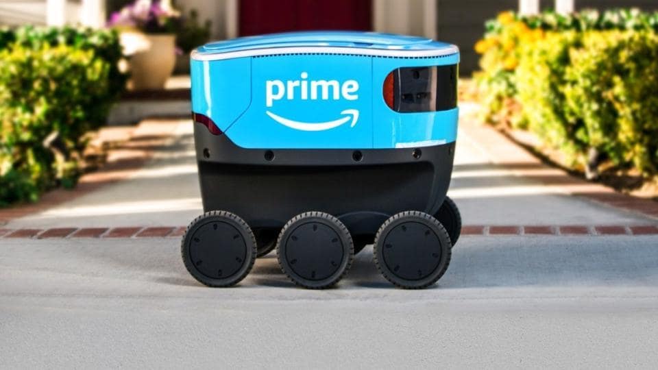 Meet, Amazon’s delivery robos.