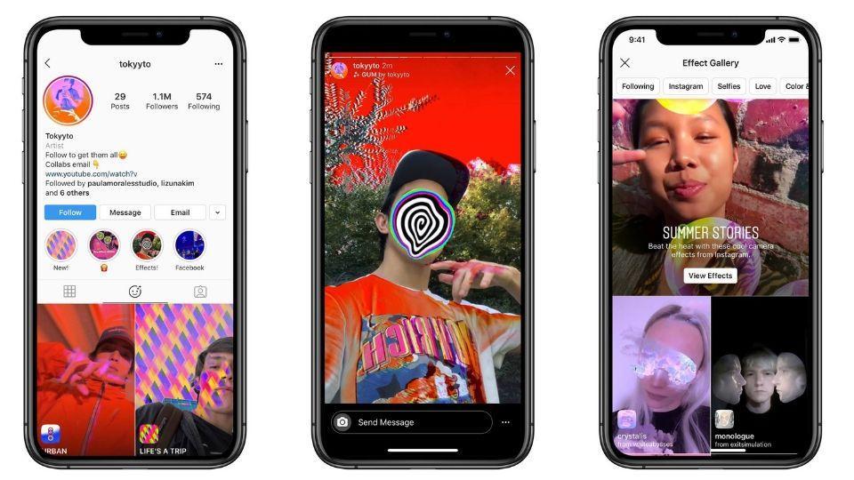 Instagram ‘More Effects’ Gallery for Stories.
