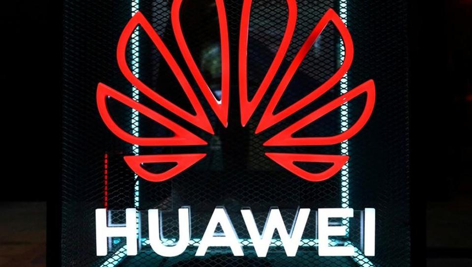 FILE PHOTO: The Huawei logo is pictured at the IFA consumer tech fair in Berlin, Germany, September 5, 2019. REUTERS/Hannibal Hanschke