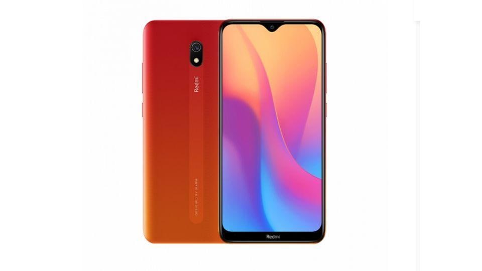 Xiaomi Redmi 8A in ‘Sunset Red’ colour.