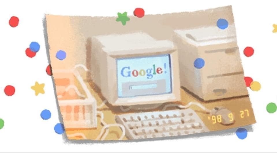 Google turns 21, marks birthday with special doodle