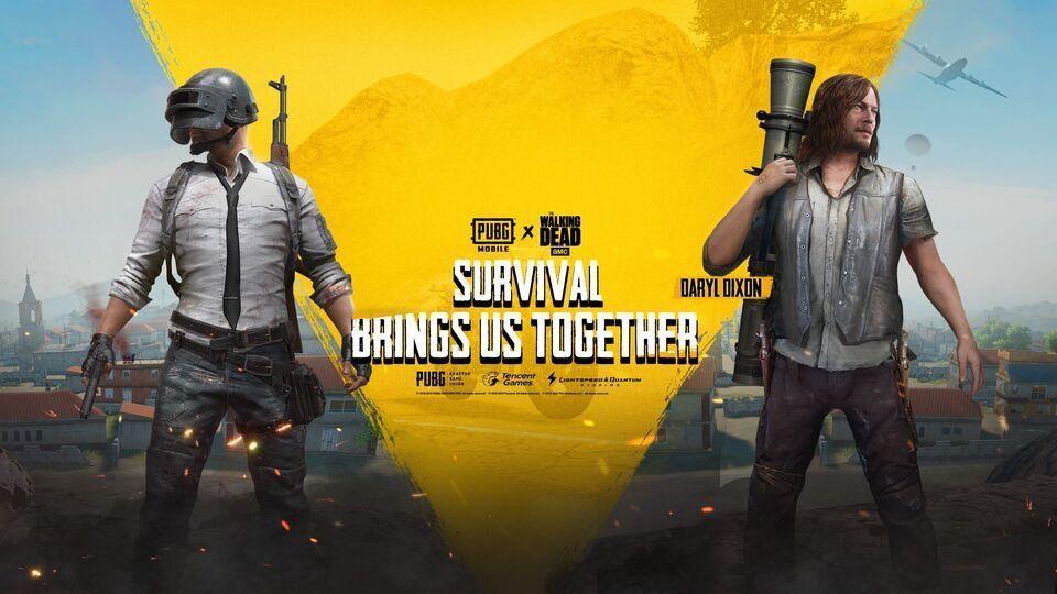 PUBG Mobile x The Walking Dead.