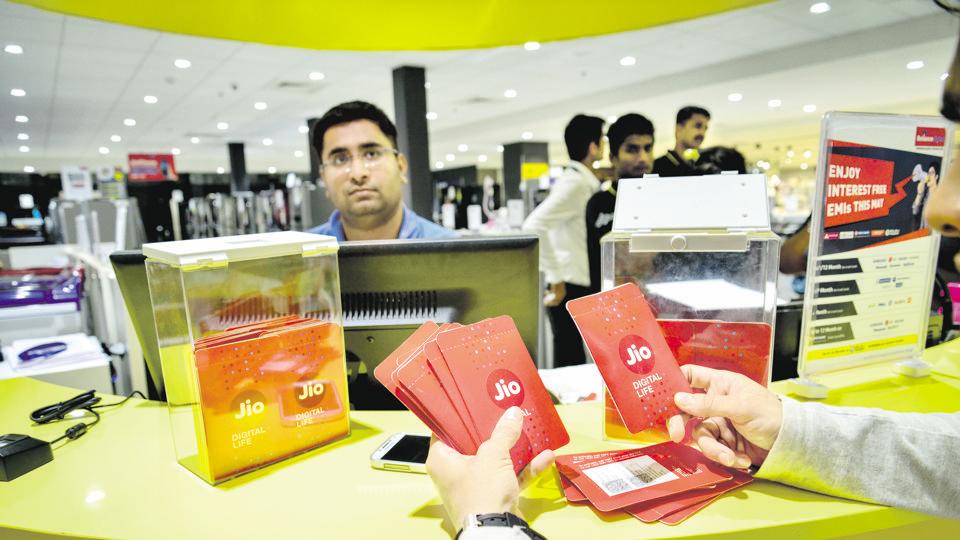 16 May 2018, Mumbai: File photo of Jio store. Photo by Aniruddha Chowdhury/Mint