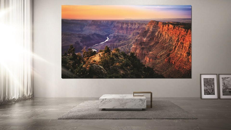 The Wall comes in three sizes starting from a 146-inch one and going up to 292 inches The Wall comes in three sizes starting from a 146-inch one and going up to 292 inches