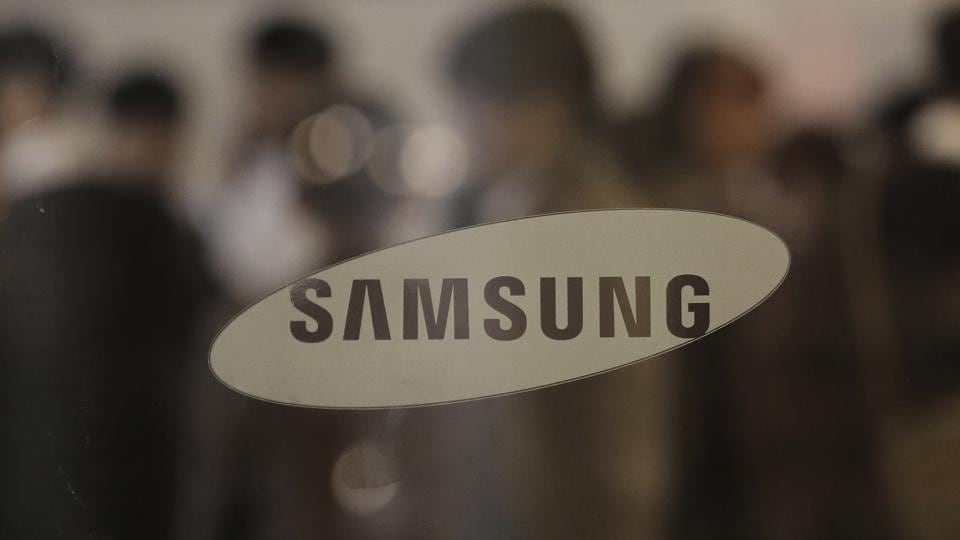 Samsung Electronics Co. said Wednesday, Jan. 8, 2020, its operating profit for the last quarter likely fell 34% from a year earlier, which would be a smaller-than-expected decline possibly resulting from increased smartphone shipments and gradually stabilizing computer chip prices.