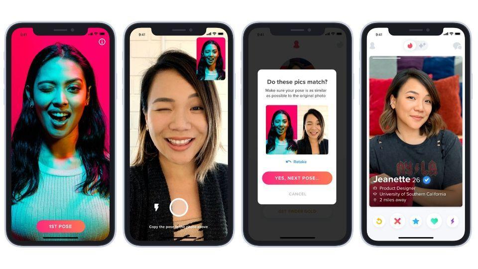 Tinder’s new photo verification feature will help users be aware of fake profiles on the dating app.