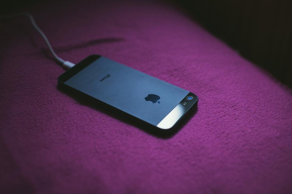 Apple iPhone with Lightning Port.
