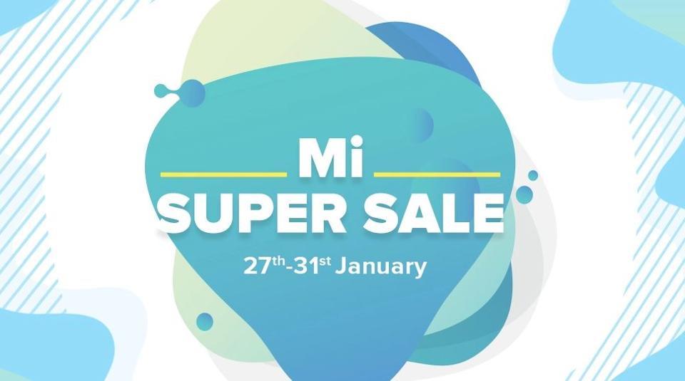 Xiaomi Mi Super Sale began on January 27.