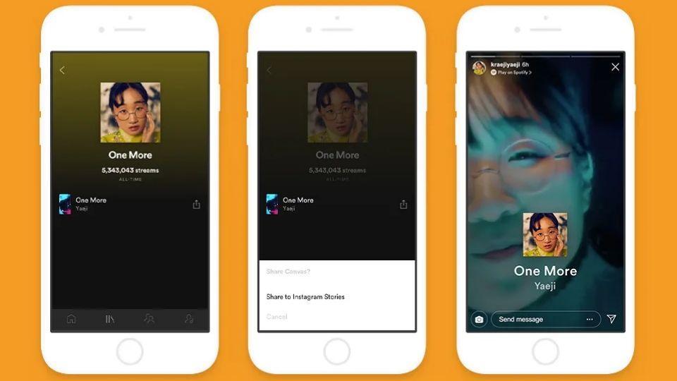 Spotify Canvas feature rolls out to Instagram Stories.
