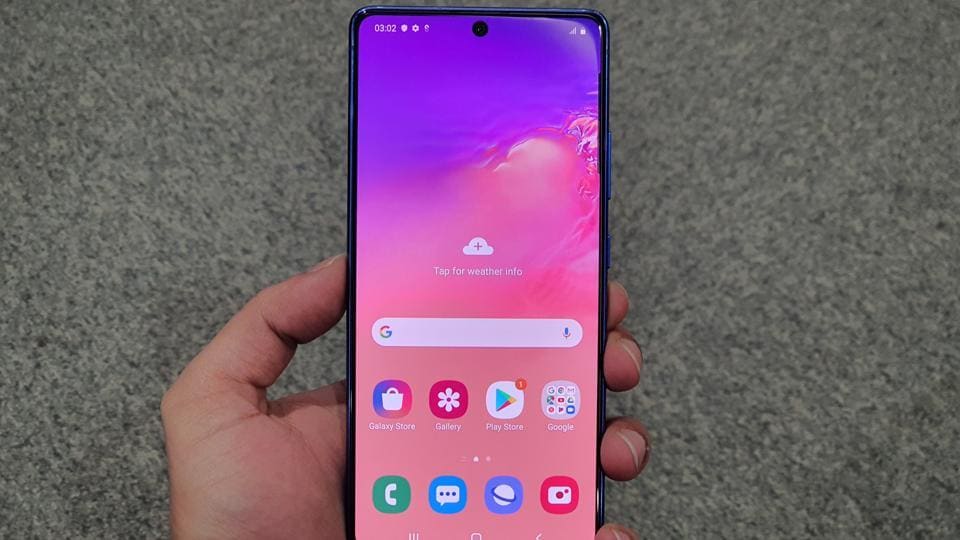 The Samsung Galaxy S10 Lite costs  <span class='webrupee'>₹</span>39,999 in India.
