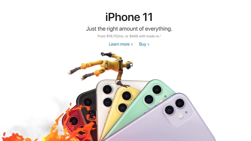 Apple US website has an ‘easter egg’