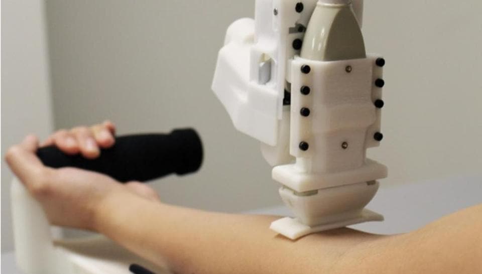 Robots to perform blood sampling?