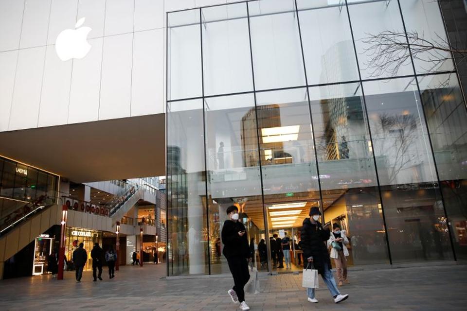 Apple has started reopening its retail stores in China.