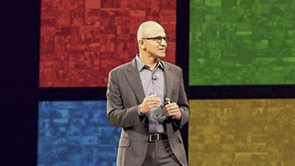 Microsoft CEO Satya Nadella.