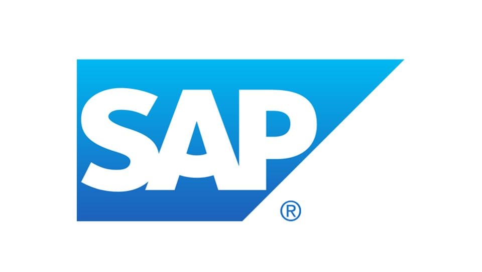 SAP company logo. SAP company logo.