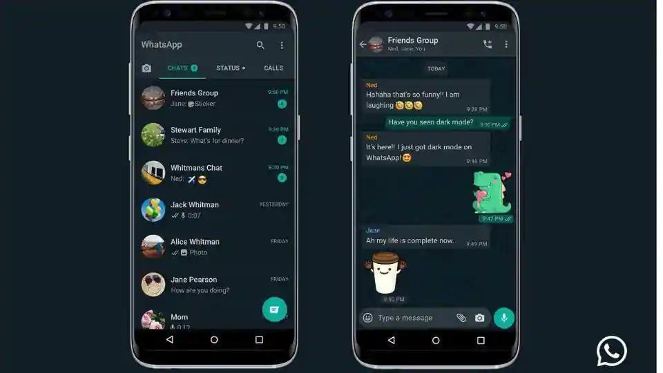 WhatsApp dark mode is now available for users globally.