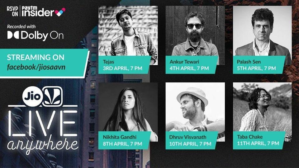 JioSaavn will also let fans contribute to these artists through the live performances.