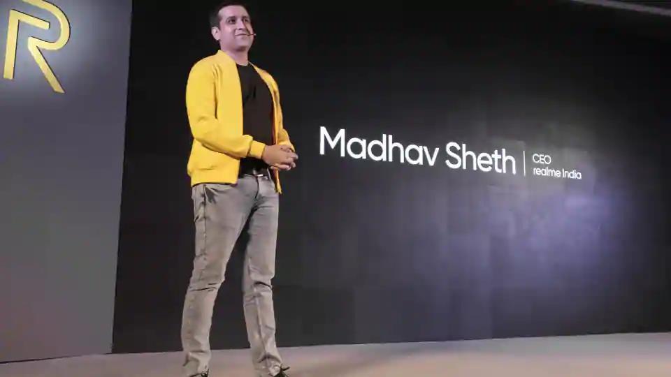 Realme CEO Madhav Sheth announced the launch of Realme TVs in India this year.