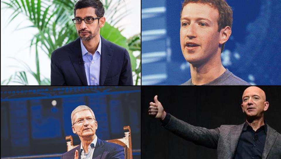 Here’s a compilation of what the CEOs of Facebook, Microsoft, Amazon, Google and Apple have said in the past few weeks regarding Covid-19.