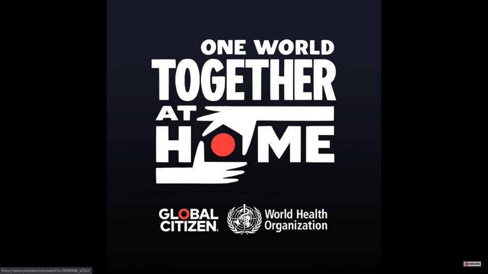 One World: Together At Home concert is being organised by Global Citizen in partnership with the World Health Organisation.