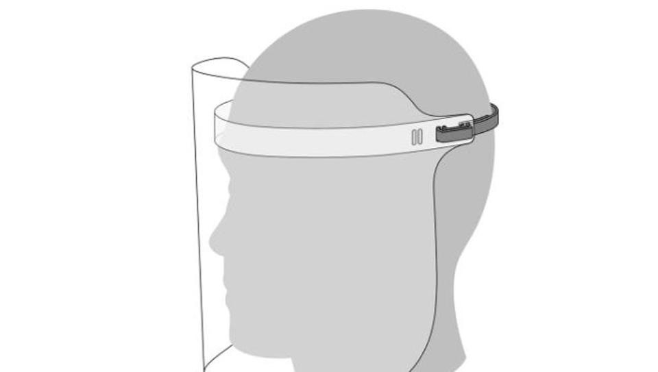 Apple has also shared dimensions of various components of the face shield.