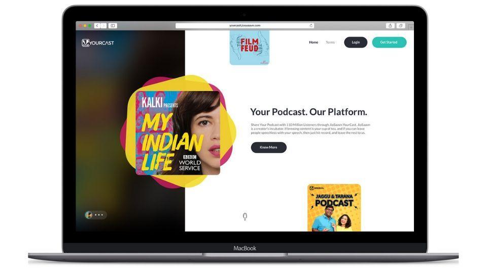 JioSaavn currently hosts original podcasts on its platforms from renowned artists. JioSaavn currently hosts original podcasts on its platforms from renowned artists.