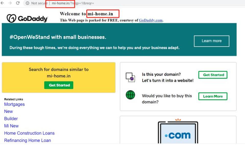 The fake site was swindling people off their money. The Xiaomi legal team has taken a strong action against it The fake site was swindling people off their money. The Xiaomi legal team has taken a strong action against it