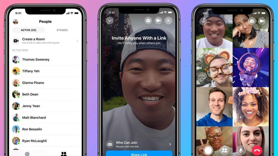 Facebook launches Messenger Rooms and other new features