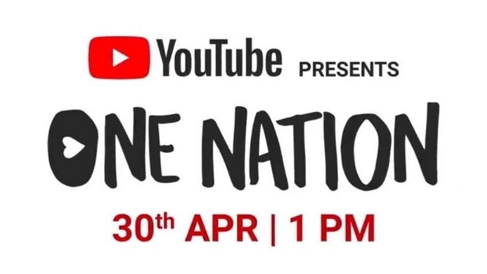 YouTube India aims to help raise money for the PM CARES fund through its ‘One Nation At Home’ digital event.