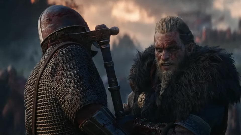 The new trailer re-confirms the Norse-inspired setup and you playing as the ‘heartless, godless barbarians’ in the words of King Aelfred of Wessex.