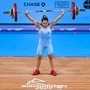 <p>CWG 2022 Day 2 in Pics: ఒలింపిక్‌ సిల్వర్‌ మెడలిస్ట్‌ మీరాబాయి చాను కామన్వెల్త్‌ గేమ్స్‌లో హ్యాట్రిక్‌ సాధించింది. ఆమె 49 కేజీల కేటగిరీలో గోల్డ్‌ మెడల్‌ అందుకుంది. మొత్తం 201 కేజీల బరువు ఎత్తి కామన్వెల్త్‌ గేమ్స్‌ రికార్డు నెలకొల్పింది. స్నాచ్‌లో 88 కేజీలు, క్లీన్‌ అండ్‌ జెర్క్‌లో 113 కేజీలు ఎత్తడం విశేషం. స్నాచ్‌లో ఆమెకిదే పర్సనల్‌ బెస్ట్‌.</p>