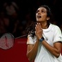 <p>PV Sindhu: కామన్వెల్త్ గేమ్స్ బ్యాడ్మింటన్ సింగిల్స్ ఫైనల్ గెలిచిన తర్వాత పీవీ సింధు ఆనందమిది. ఈ గేమ్స్ లో ఆమె సింగిల్స్ గోల్డ్ గెలవడం ఇదే తొలిసారి.</p>
