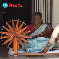 <p>రాష్ట్రపతి ద్రౌపది ముర్ము</p>