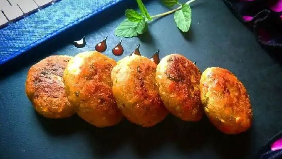 Oats Vegetable Cutlet Recipe