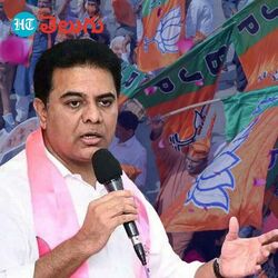 బీజేపీ నేతలపై కేటీఆర్ ఫైర్