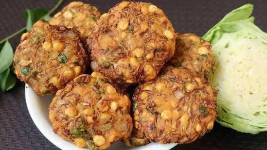 Cabbage Vada Recipe