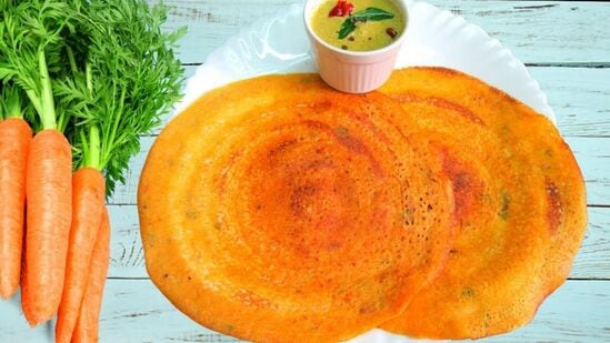 Carrot Dosa Recipe