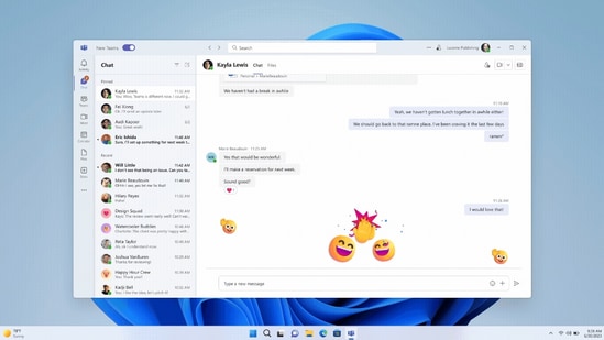 More expressive: మరిన్ని ఎమోజీలను, యానిమేషన్లను చేర్చారు. దాంతో మైక్రోసాఫ్ట్ టీమ్స్ మరింత ఎక్స్ ప్రెసివ్ గా మారింది.