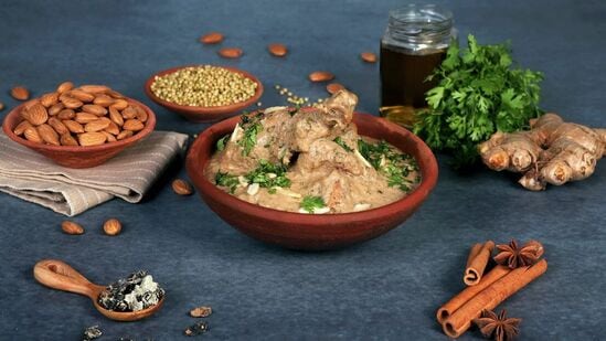 Badam Chicken Handi Recipe: