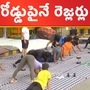Wrestlers exercise