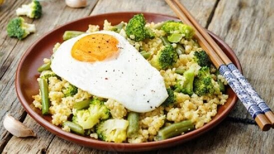 Millet Egg Fried Rice