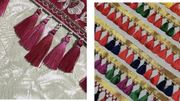 Pin by geethika on kongu design | Silk saree blouse designs patterns, Saree  kuchu designs, Saree tassels designs