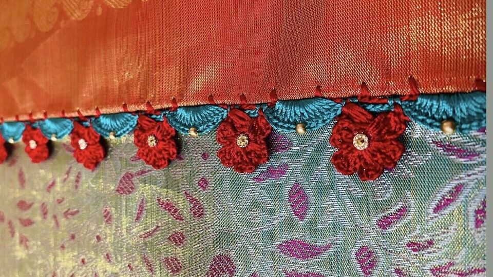 saree tassels చీర కుచ్చుల సొగసు చూడతరమా..know details about latest